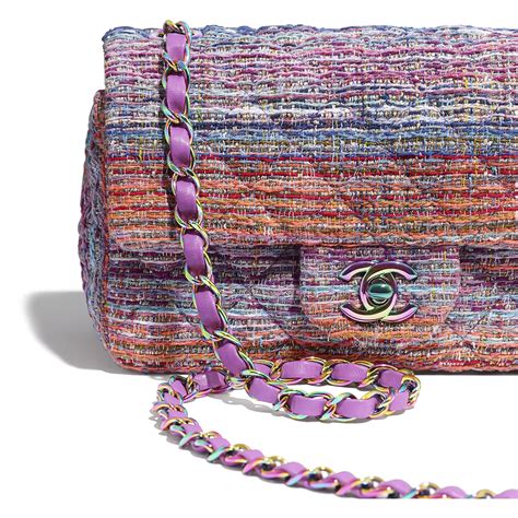 chanel multi colour bag|Chanel bag that lights up.